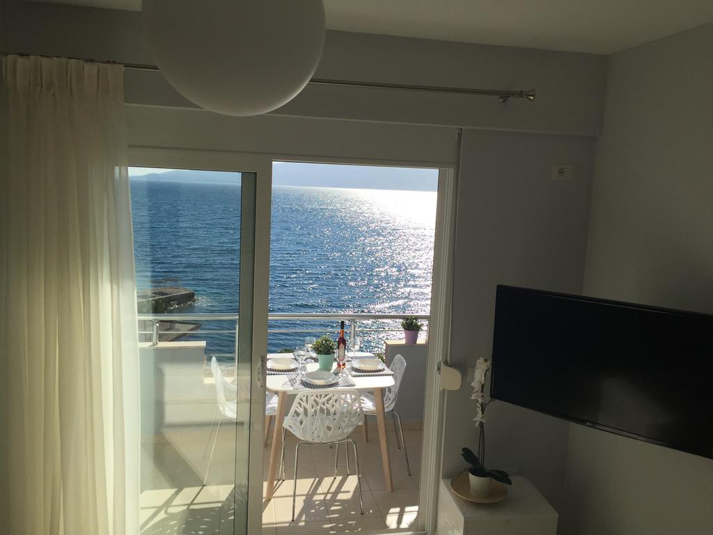 Skyfall Apartment Sarandë Exterior foto